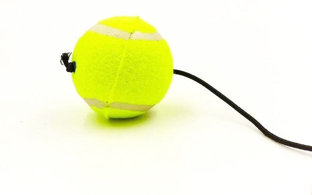 Тренировочный теннисный мяч боксерский Fight Ball Head, пневмотренажер, салатовый