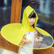 Дитячий плащ дощовик парасольку-пончо у формі НЛО