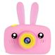 Детский фотоаппарат Baby Photo Camera Rabbit с автофокусом Х-500 Розовый