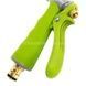 Насадка для полива с комплектом соединителей HIGH PRESSURE WASHING WATER GUN Салатовая