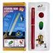 Складная мини удочка 97 см Fishing Rod In Pen Case Red