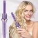 Плойка автоматическая для создания локонов hair curler AND LY-884 Фиолетовая