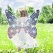 Крила феї світлодіодне підсвічування, музика на батарейці Wings of Fairie Рожеві