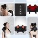 Массажер аккумуляторный согревающий для шеи Neck Massage Черный