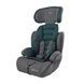 Дитяче автокрісло універсальне від 9-36кг з бустером I/II/III група JOY 1255-72 Сіре з бірюзовим