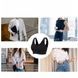 Бюстгалтер спортивный ChestSupport Waist And Long L Черный