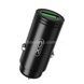 Автомобільний зарядний пристрій XO CC39 QC3.0 18W Car charger with Micro Чорне