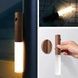 Лампа беспроводная настенная с датчиком движения Induction lamp Дерево