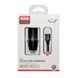 Автомобільний зарядний пристрій XO CC39 QC3.0 18W Car charger with Micro Чорне