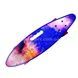 Пенни борд со светящимися колесами PU Penny Board Scale Sports Universe Синяя галактика