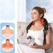 Массажер аккумуляторный согревающий для шеи Neck Massage Черный