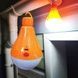 Светильник Лампочка кемпинговая подвесная аккумуляторная LED 30W LY V09 Оранжевая