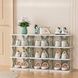 Полка для обуви и вещей на 3 яруса Shoe rack Серая