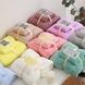 Набор полотенец 2шт 145*80см и 75*35см Towel blanket 521-2415 Белый