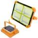Фонарь-прожектор с солнечной панелью Solar IP65 Оранжевый с черным