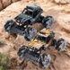 Джип перевертыш радиоуправляемый 4WD с Toy car 3855 Черный с желтым