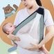 Слинг сумка для младенцев сетчатый 0-36 месяцев Зеленая