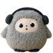 Іграшка м'яка інтерактивна зі штучним інтелектом Smart AI Plush Bobo Сіра