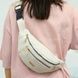 Сумка жіноча бананка Womens backpack XL-1211 Біла