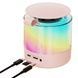 Колонка портативна з 2 караоке мікрофонами Bluetooth LED К19