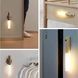 Лампа беспроводная настенная с датчиком движения Induction lamp Дерево