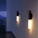Лампа беспроводная настенная с датчиком движения Induction lamp Дерево