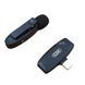 Микрофон петличный XO MKF08B Lightning wireless Collarclip Черный
