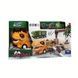 Набор Парковка 3 машинки, звук и подсветка SJ692 B-1 Dinosaur Adventure Желтый
