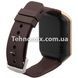 Умные часы Smart Watch DZ09 Коричневые с золотом
