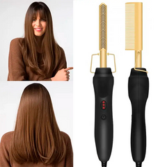 Электрическая Расческа-выпрямитель для волос High Heat Brush