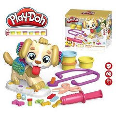 Набор теста для лепки 6 баночек с формочками Собачка Play-Doh