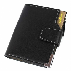 Мужской кошелек клатч портмоне Baellerry D1282 Чёрный