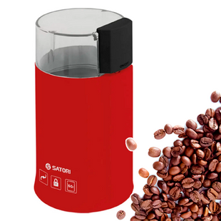 Кофемолка SATORI SG-1801-WT 180 Вт Красная