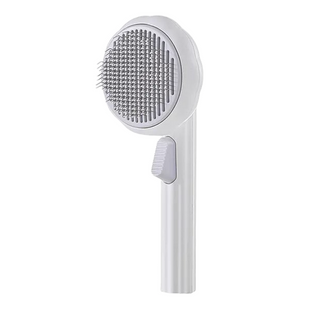 Щітка для вичісування вовни для тварин Pet Brush pumpkin Біла