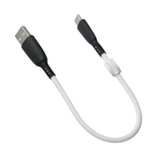 Кабель XO NB247 Suluo Series Portable Silicone 6A Type-c Data Cable L=25cm Белый