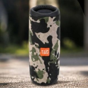 Bluetooth-колонка акумуляторна 1200mAh 66x68x171,5мм TiG TG365 Камуфляжна
