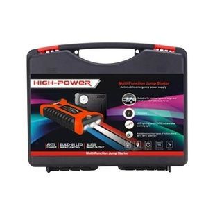 Пускозарядний пристрій + компресор у валізі 99800 мАh JUMPSTARTER JX27 Чорне з червоним
