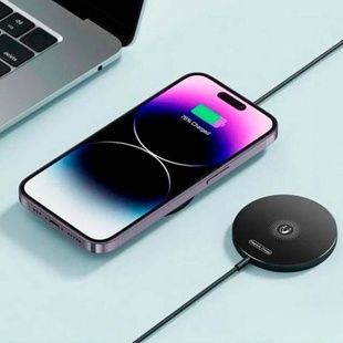 Бездротовий зарядний пристрій XO CX022 15W Wireless Charging Line 1.2M Чорне