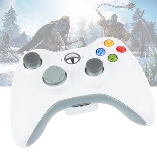 Бездротовий геймпад XBOX 360 Wireless Controller Білий (Без коробки)