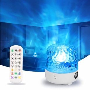 Проектор со встроенной колонкой и пультом управления RGB Белый