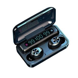 Беспроводные Bluetooth наушники Proud Sound TWS F9 с сенсорным управлением Черные