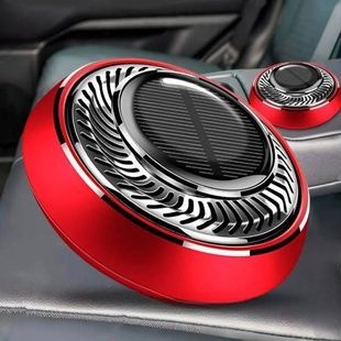 Ароматизатор в авто із сонячною панеллю Червоний Аромат New Car