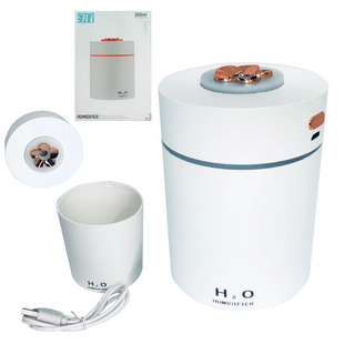 Ультразвуковой увлажнитель воздуха 240мл H1 Humidifier Белый