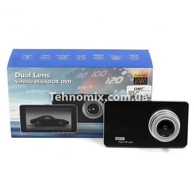Видеорегистратор на 2 камеры DVR Z30 D5, HD1080 Черный