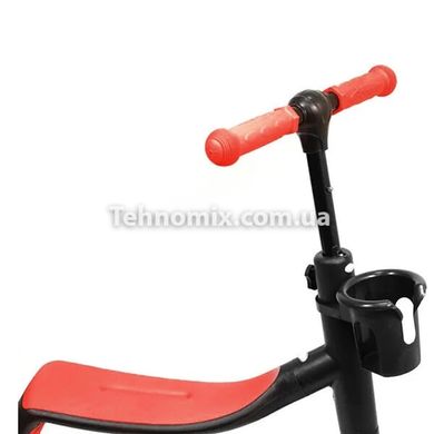 Самокат-велобег с педалями Scooter 3в1 БЕЗ УПАКОВКИ Красный