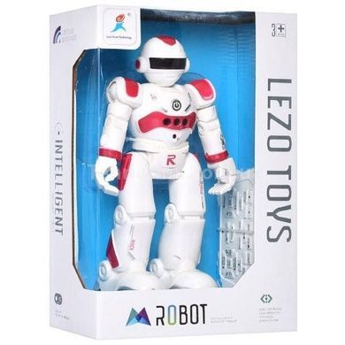 Робот інтерактивний з пультом керування Lezo Toys 99888-3 Білий з червоним