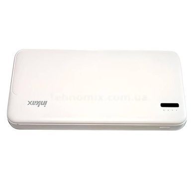 Power bank на два выхода 10000 mAh INKAX PB-01 Белый