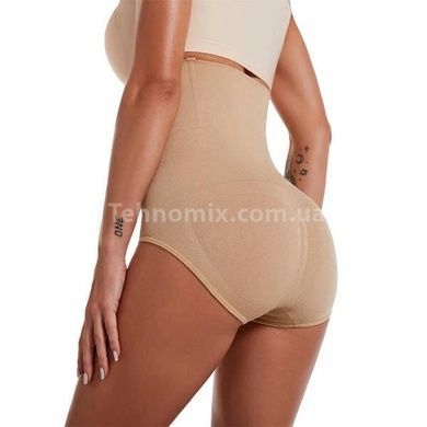 Корректирующие трусы увеличение ягодиц Triple Breasted Бежевые М