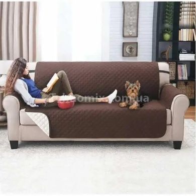Покрывало на диван двустороннее Couch Coat Коричневое