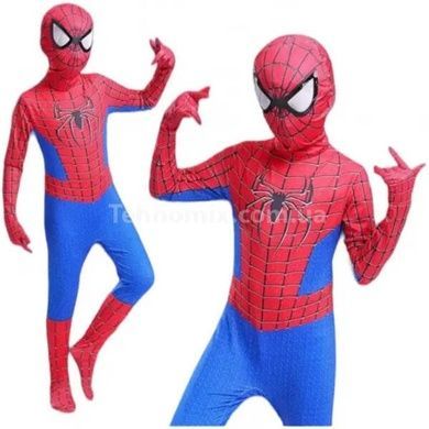 Костюм Павук комбінезон + балаклава Spider Man Розмір L(120-130см)